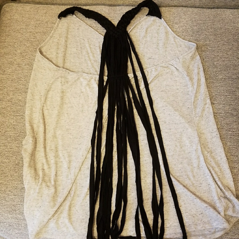 6th & Lane Fringe Racerback Tank